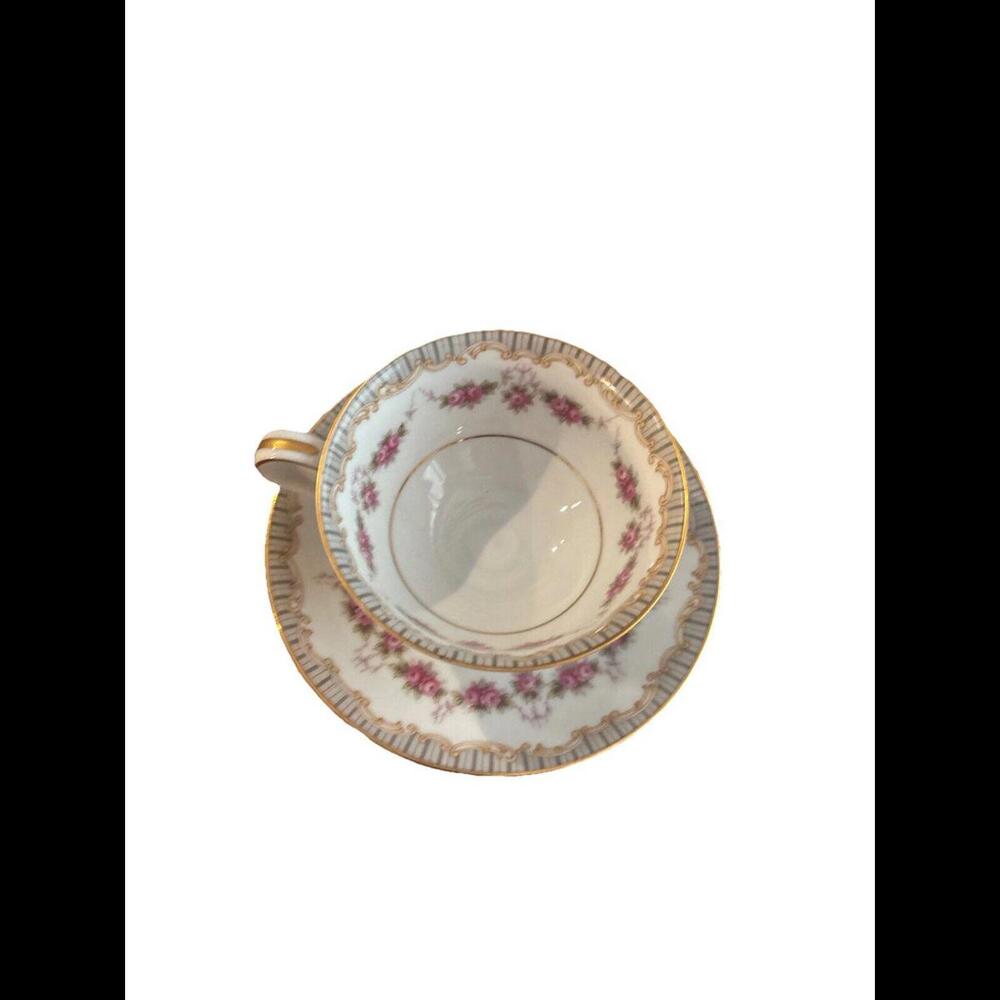 🍽️Noritake Ridgewood Cup & Saucer 5 Each